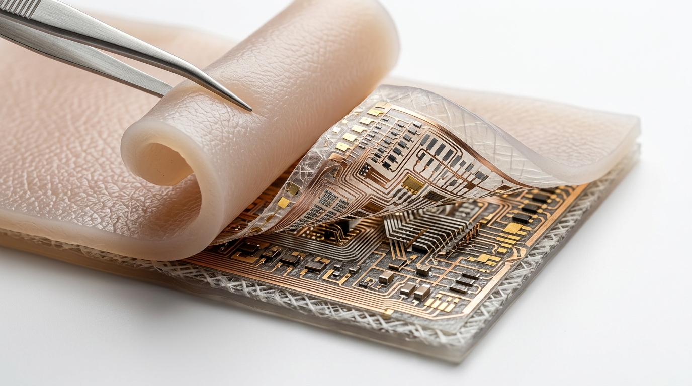 GUNRA Synthetic Dermis 2.0 with Flexible Tactile Sensing Network